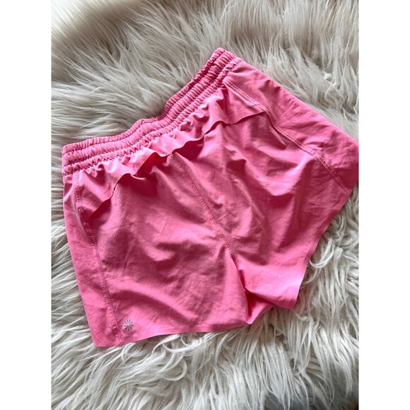 Athleta‎ Girls Heart the Hustle 2.5” Shorts Running Activewear Gym Pink Size XL - Picture 7 of 12